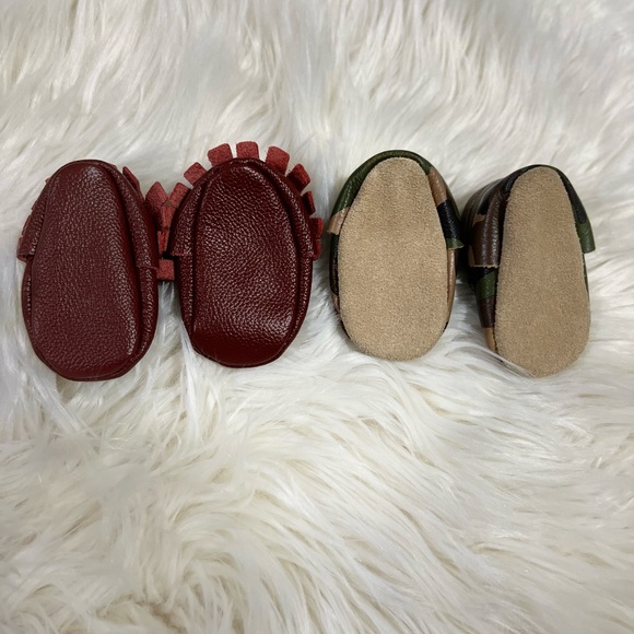 Baby leather shoes. Excellent condition! - Picture 3 of 3